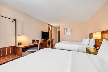 Standard Room, 2 Queen Beds, Refrigerator, Second Floor
