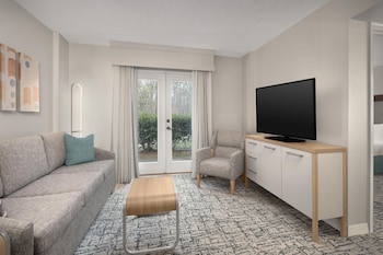 Suite, 1 King Bed, Accessible (Roll-in Shower)
