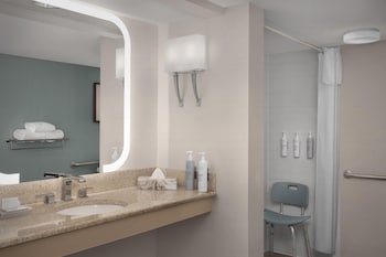 Suite, 1 King Bed, Accessible (Roll-in Shower)