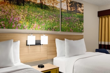 Double Room, 2 Double Beds, Accessible