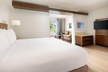 Suite, 1 King Bed with Sofa bed (Mobility/Hearing Access, Roll-In Shwr)