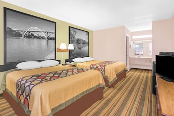 Room, 2 Double Beds, Accessible, Smoking (Mobility)