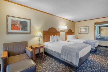 Standard Room, 2 Double Beds, Smoking, Microwave