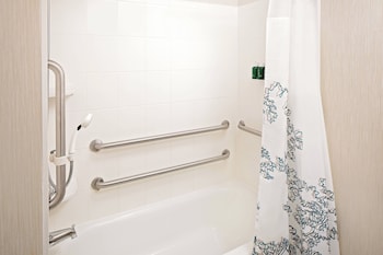 Studio, 1 Queen Bed with Sofa bed (Mobility/Hearing Accessible, Tub)