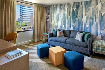 Suite, 1 King Bed, Mobility Accessible (Roll-in Shower)
