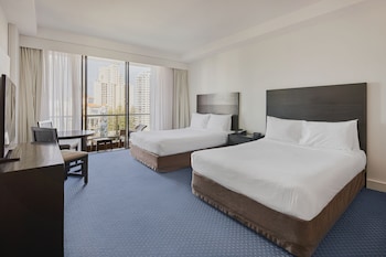 Room, 2 Double Beds, Balcony