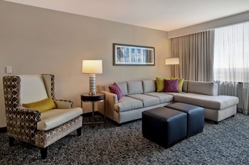 Suite, 1 King Bed, Accessible, Bathtub (Mobility & Hearing)