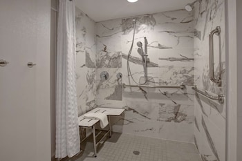 Suite, 1 King Bed, Accessible (Roll-In Shower)