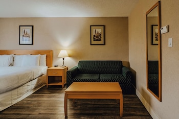Standard Room, 1 King Bed, Non Smoking, Refrigerator & Microwave