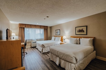 Standard Room, 2 Queen Beds, Non Smoking, Refrigerator & Microwave