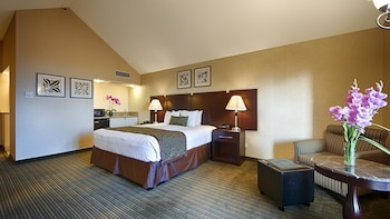 Standard Room, 1 King Bed, Non Smoking, Refrigerator & Microwave
