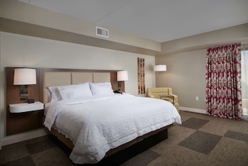 Suite, 1 King Bed, Refrigerator & Microwave (Wet bar)