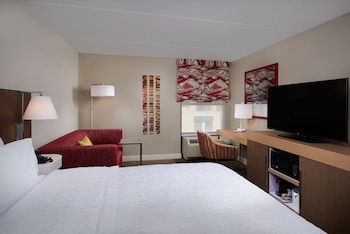 Room, 1 King Bed, Refrigerator & Microwave