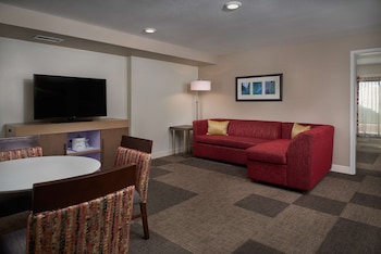 Suite, 1 King Bed, Refrigerator & Microwave (Wet bar)