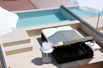 Premium Double Room, Private Pool, Sea View (Oasis, VIP Lounge Included)