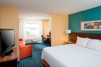 Suite, 1 King Bed with Sofa bed, Accessible Bathtub