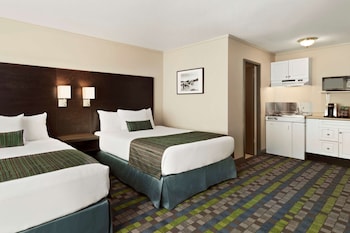 Room, 2 Double Beds, Non Smoking (Efficiency)