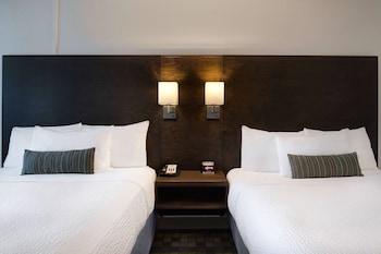 Room, 2 Double Beds, Non Smoking (Efficiency)