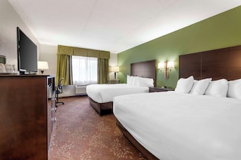 Standard Room, 2 Queen Beds, Non Smoking, Refrigerator & Microwave