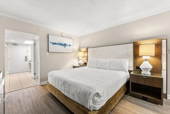 Standard Room, 1 King Bed with Sofa bed, Beach View