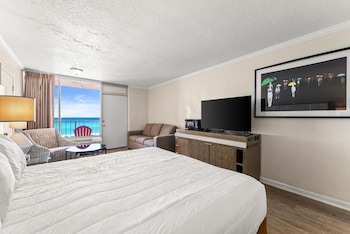 Standard Room, 1 King Bed with Sofa bed, Beach View