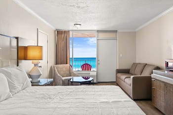 Standard Room, 1 King Bed with Sofa bed, Beach View