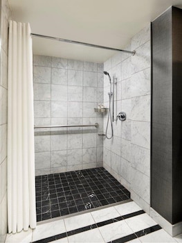 Suite, 1 King Bed, Roll-in Shower (Mobility/Hearing Accessible)