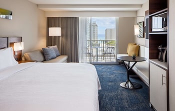 Room, 1 King Bed with Sofa bed, Partial Ocean View