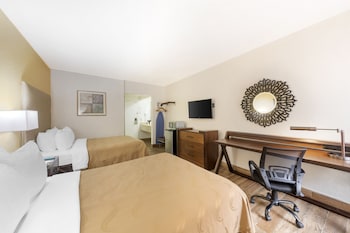 2 Double Beds, Nonsmoking, Exterior Corridor