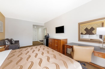 1 King Bed, Nonsmoking, Interior Corridor, Accessible Room, Roll-in Shower
