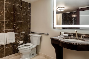 Room, 1 King Bed, Balcony, Partial Ocean View (Mobility/Hearing Access, Roll-In Shwr)