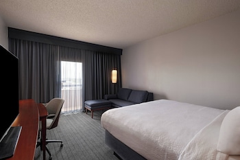 Room, 1 King Bed with Sofa bed (Mobility/Hearing Access, Roll-in Shwr)