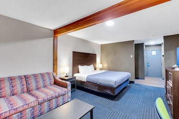 Room, 1 King Bed with Sofa bed, Smoking, Jetted Tub (1 Person Sofa Bed)