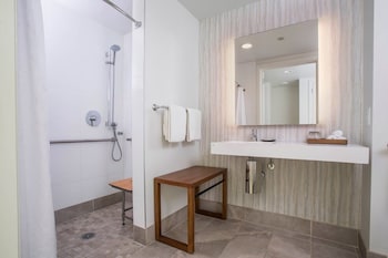Room, 1 King Bed, Roll-in Shower, Resort View (Mobility Accessible)