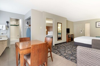 Suite, 1 King Bed, Smoking, Refrigerator & Microwave