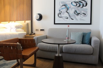 Deluxe Room, 1 Queen Bed, Balcony (View)
