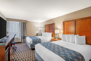 Standard Room, 2 Queen Beds, Refrigerator & Microwave
