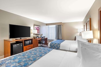 Standard Room, 2 Queen Beds, Refrigerator & Microwave