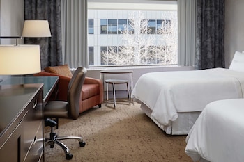 Business Room, 2 Double Beds, Tower