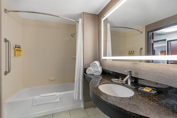 Suite, 2 Queen Beds, Accessible, Bathtub (with Sofabed)