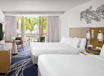 Room, 2 Double Beds, Bay View
