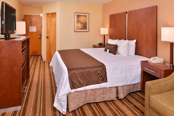 Standard Room, 1 King Bed, Non Smoking, Refrigerator & Microwave