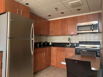 Suite, 2 Queen Beds, Non Smoking, Refrigerator & Microwave (with Sofabed)