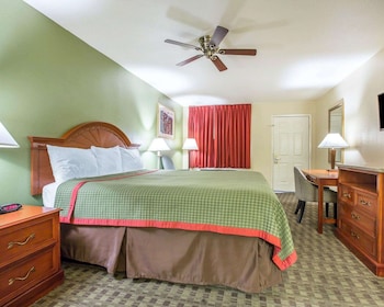 Standard Room, 1 King Bed, Smoking, Refrigerator & Microwave
