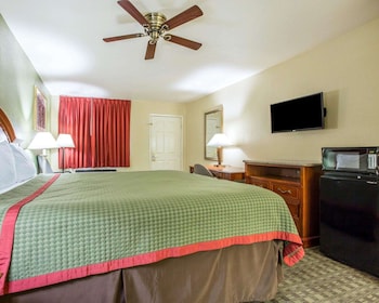 Standard Room, 1 King Bed, Smoking, Refrigerator & Microwave