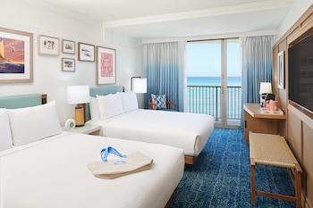 Club Room, 2 Queen Beds, Oceanfront