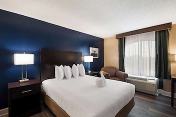 Standard Room, 1 King Bed, Non Smoking, Refrigerator & Microwave