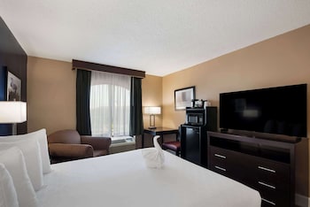 Standard Room, 1 King Bed, Non Smoking, Refrigerator & Microwave