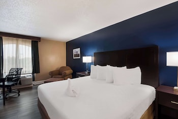 Standard Room, 1 King Bed, Non Smoking, Refrigerator & Microwave