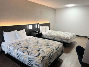 Standard Room, 2 Double Beds, Smoking, Refrigerator & Microwave